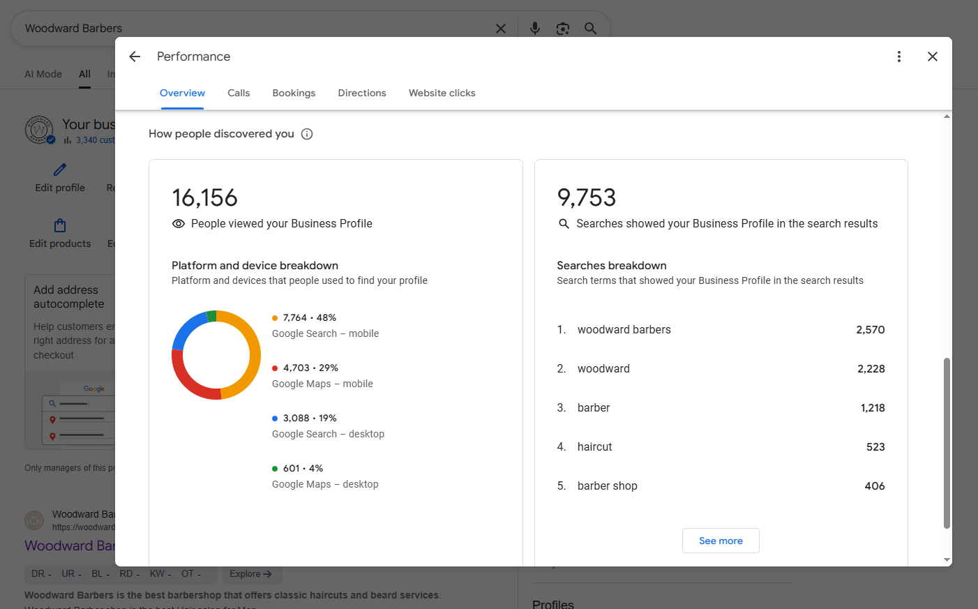 Lakewood GMB Insights